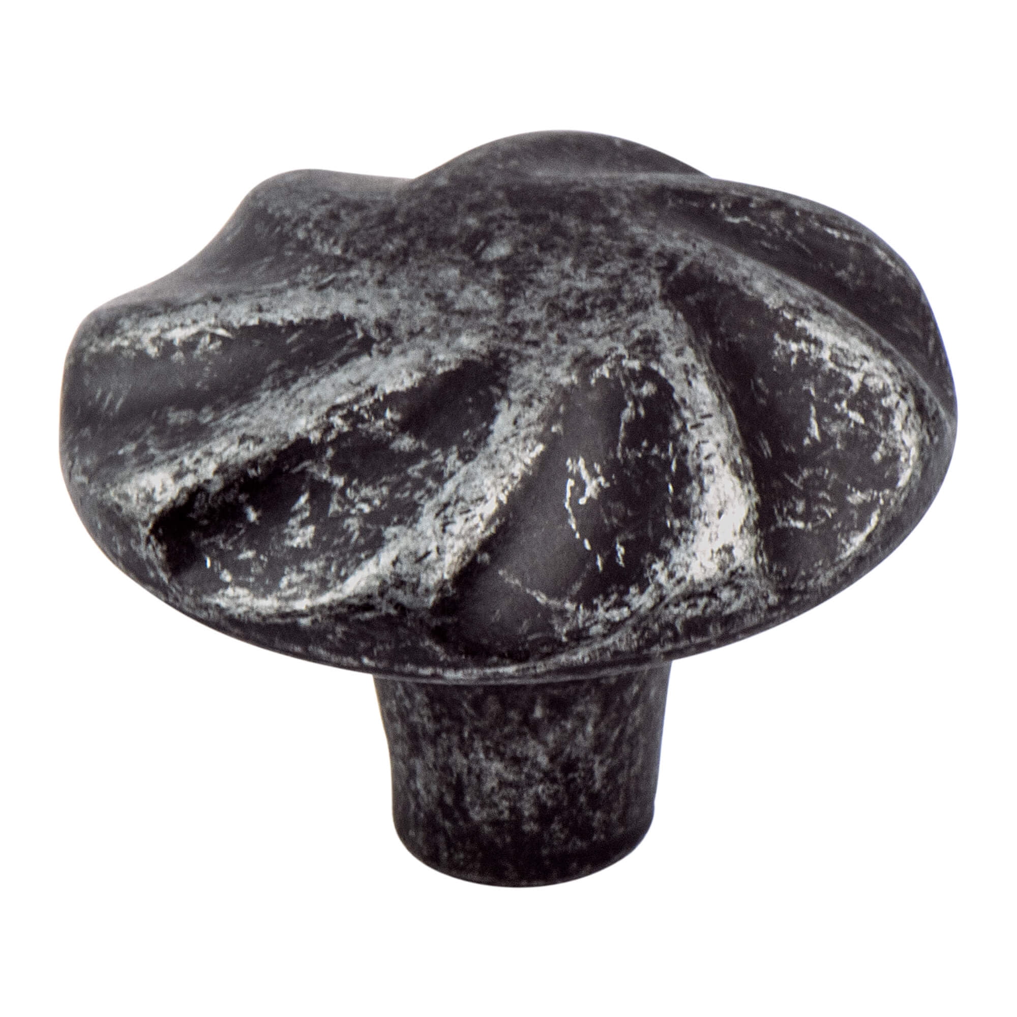 1.312 in. dia. Rhapsody Knob with Weathered Iron