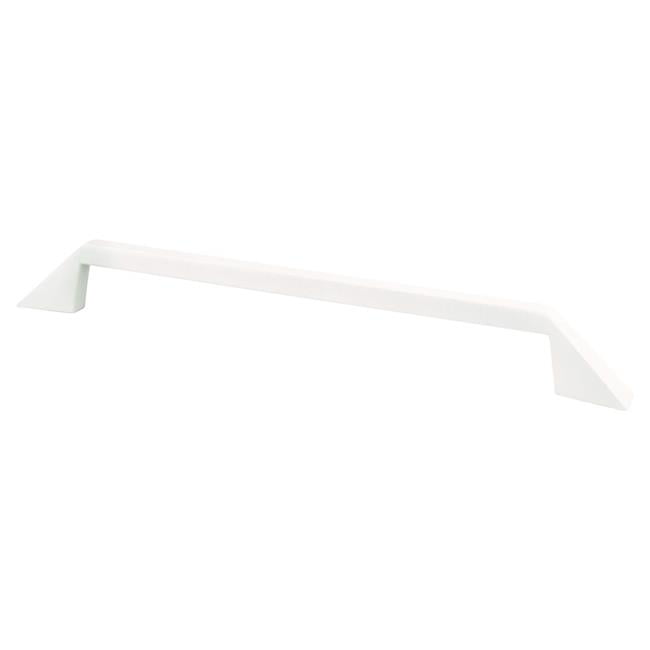 192 mm Right Center to Center Handle Cabinet Handle & Drawer Pull, White