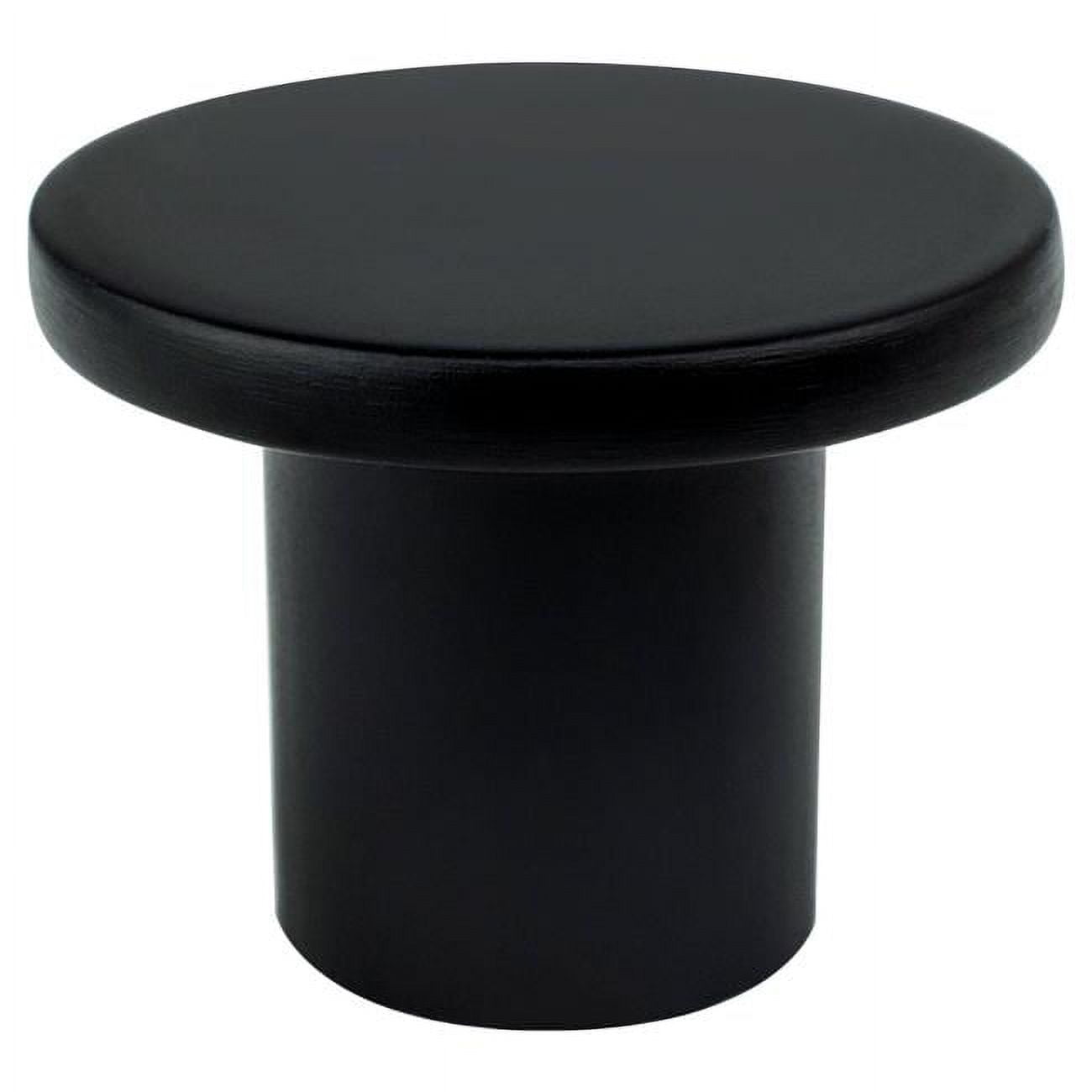 Disc Knob, Large - Black