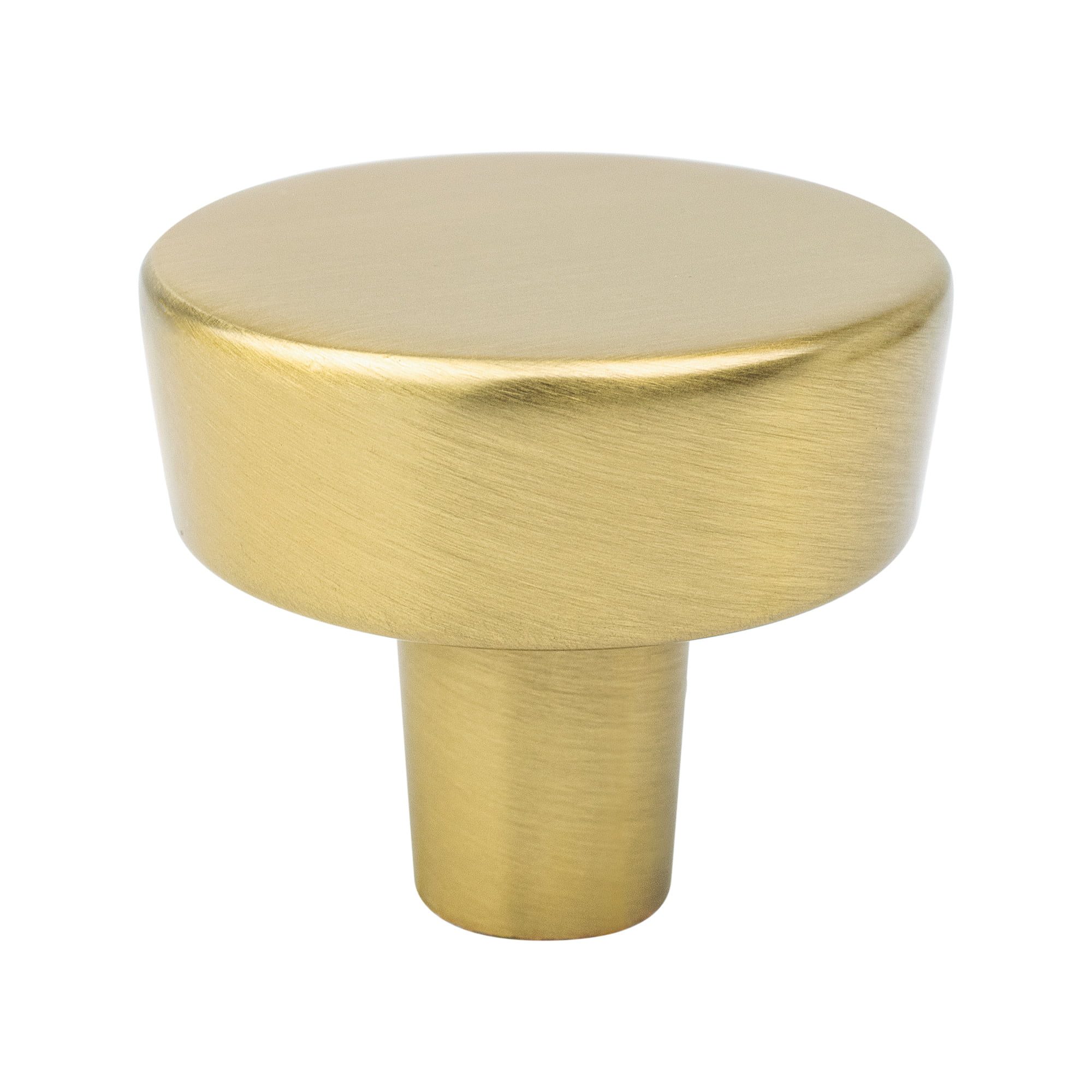 Brookridge Round Knob, Modern Brushed Gold