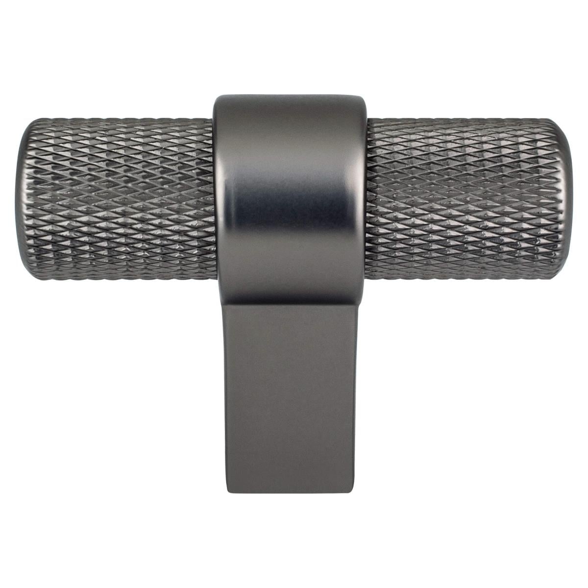2 in. Radial Reign T-Shape Cabinet Knob, Slate
