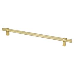 12 in. Center to Center Radial Reign Appliance Pull, Modern Brushed Gold