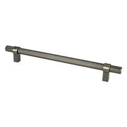 224 mm Center to Center Radial Reign Cabinet Posts Pull, Black Nickel
