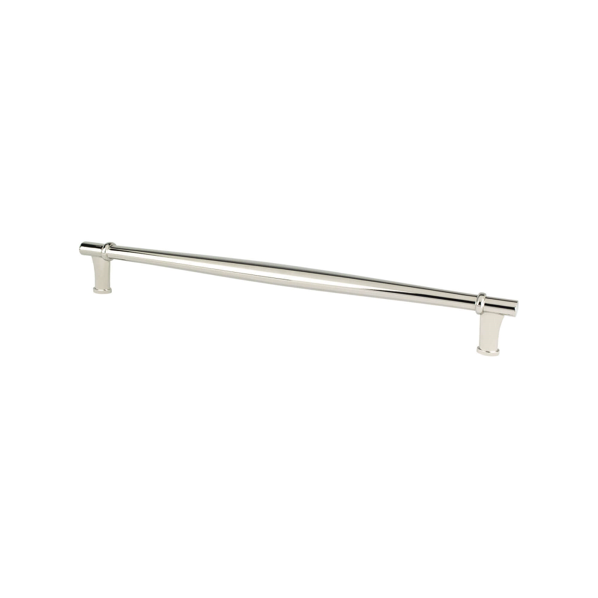 12 in. Dierdra Center to Center Polished Nickel Appliance Door Pull