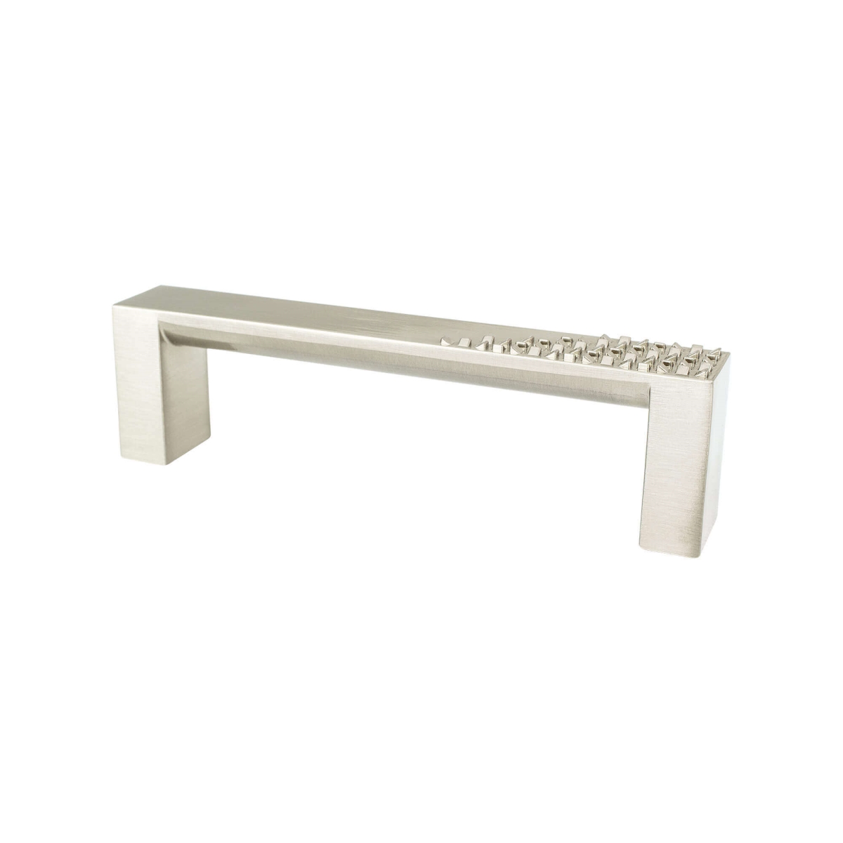 96 mm Roque Center to Center Brushed Nickel Door Pull