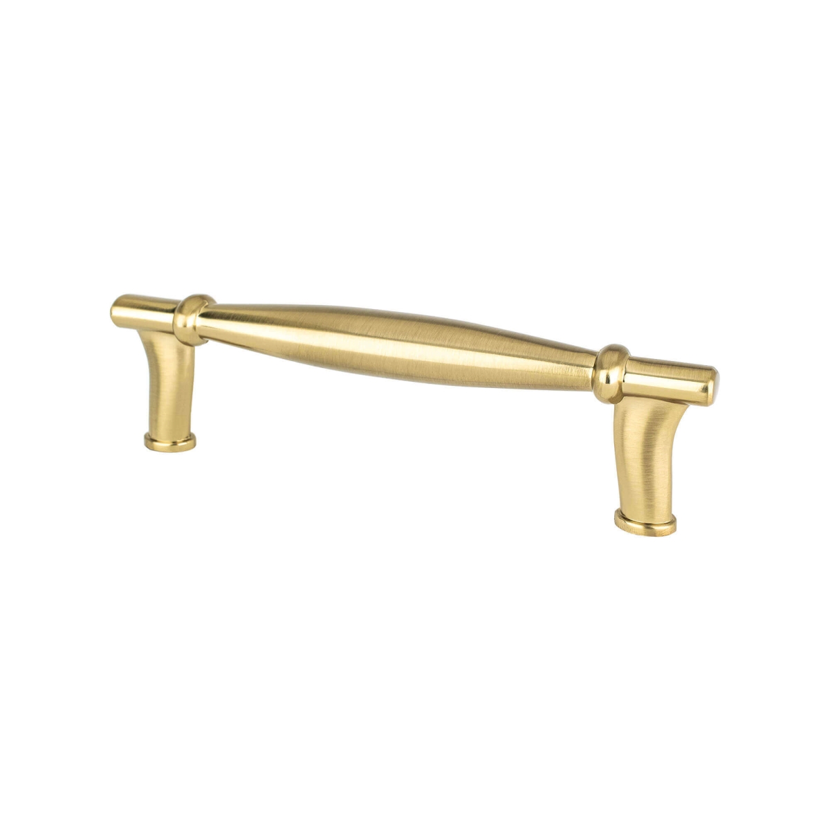 96 mm Dierdra Center to Center Modern Brushed Gold Door Pull