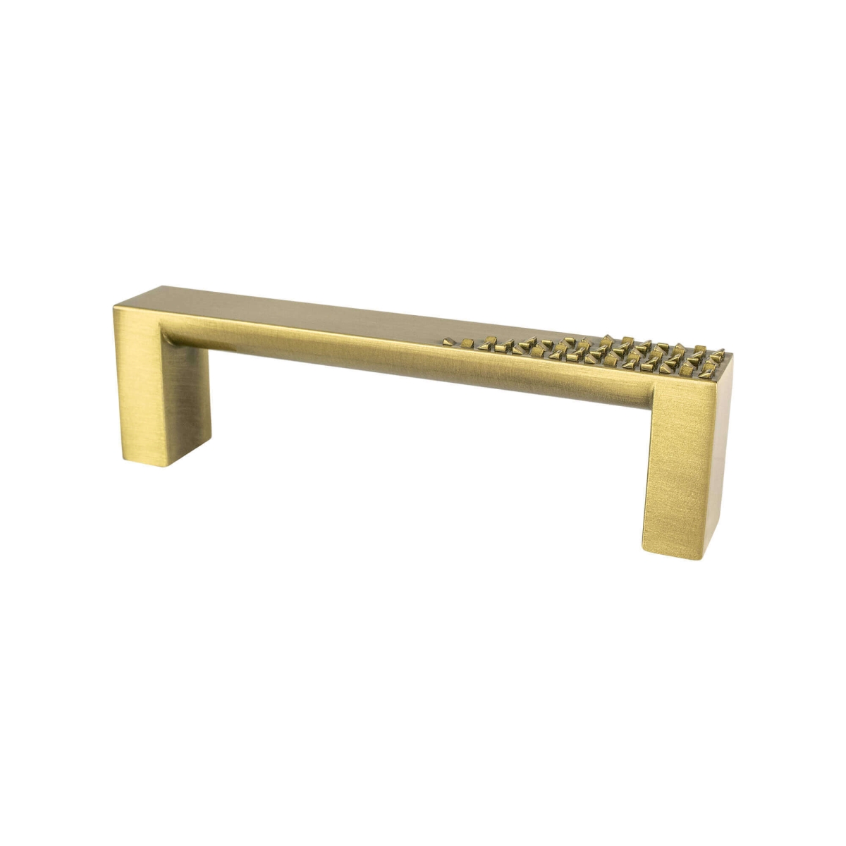 96 mm Roque Center to Center Modern Brushed Gold Door Pull