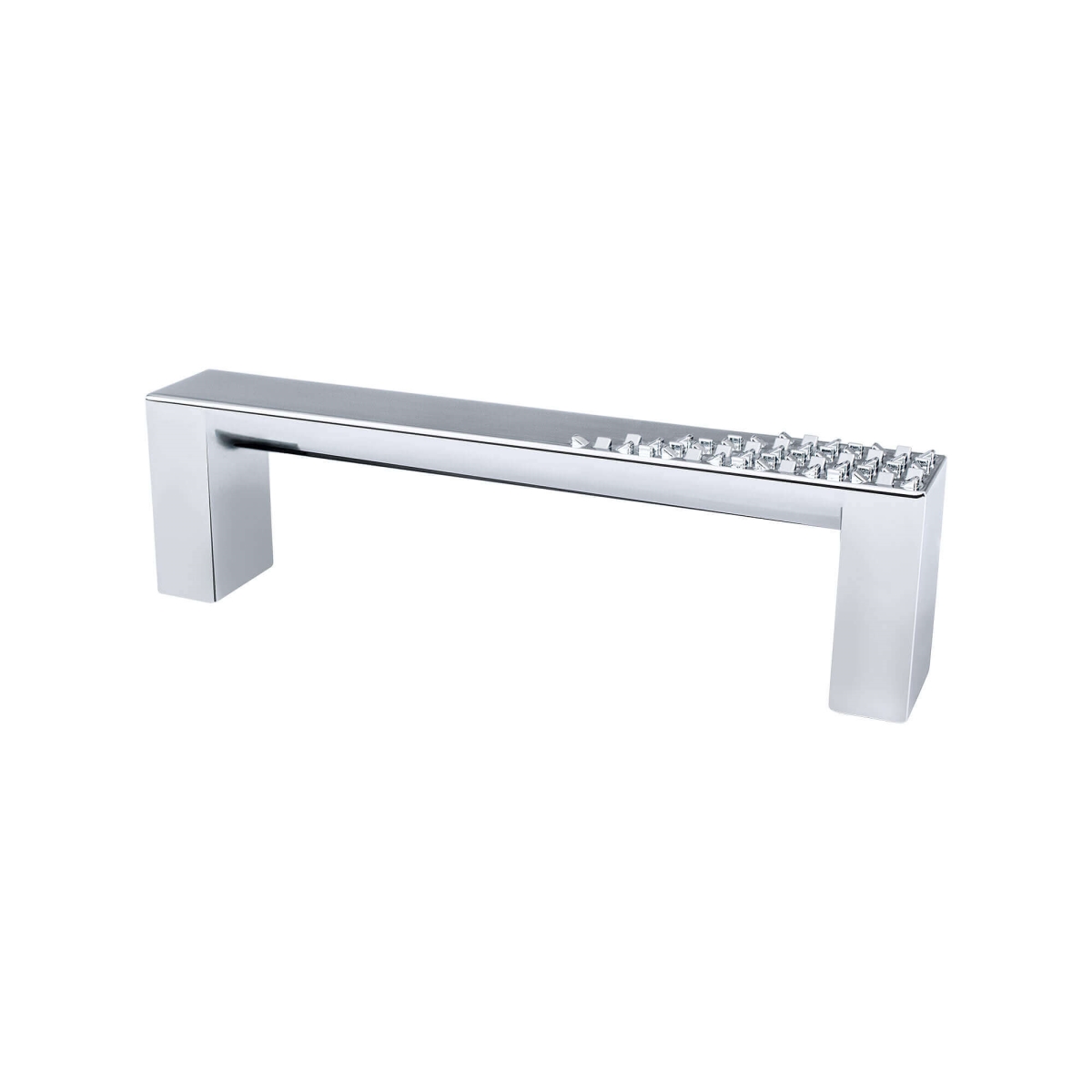 96 mm Roque Center to Center Polished Chrome Door Pull