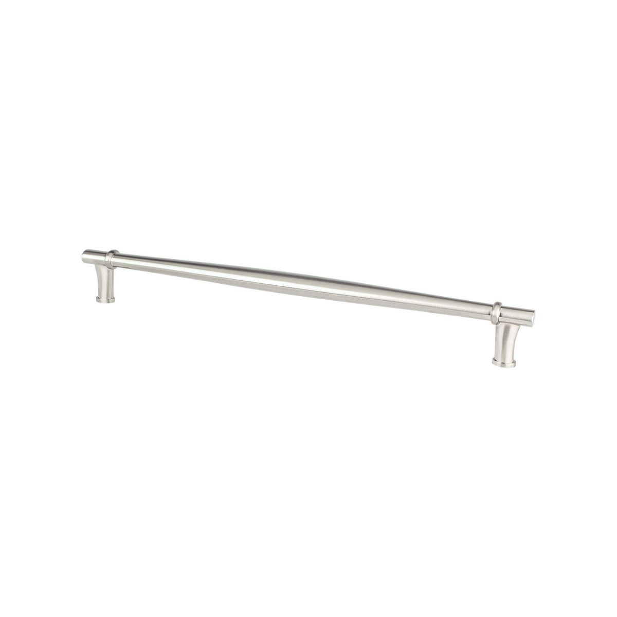 12 in. Dierdra Center to Center Brushed Nickel Appliance Door Pull