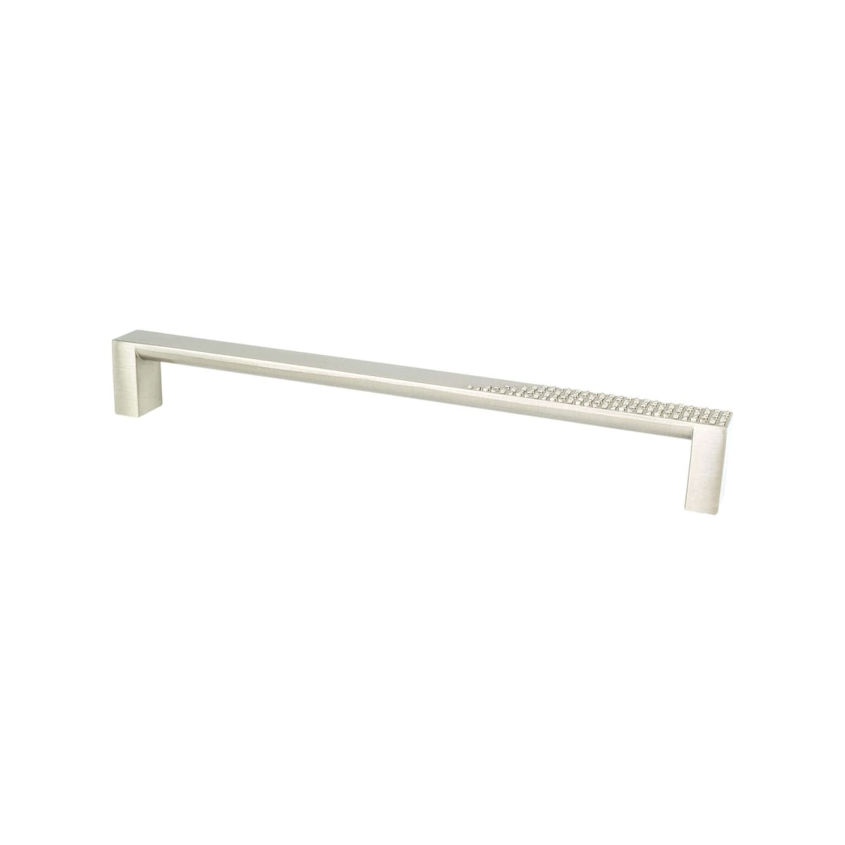 224 mm Roque Center to Center Brushed Nickel Door Pull