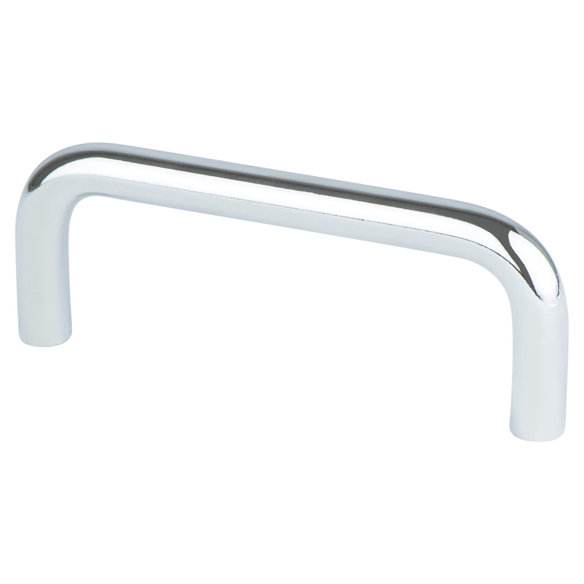 3 x 4.312 in. CC Zurich Wire Pull with Polished Chrome