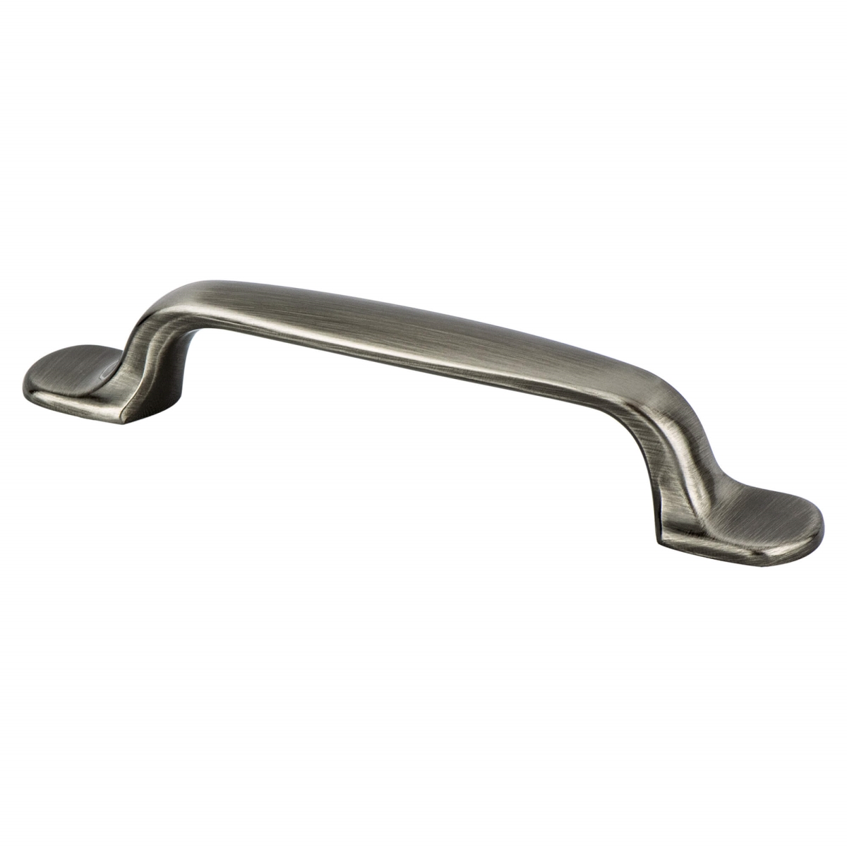 9720-1BBN-P 96 mm Euro Moderno CC Pull, Brushed Black Nickel
