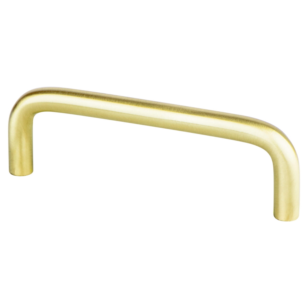 6162-2SB-P 3.5 in. Wire Pulls CC Steel Pull, Satin Brass