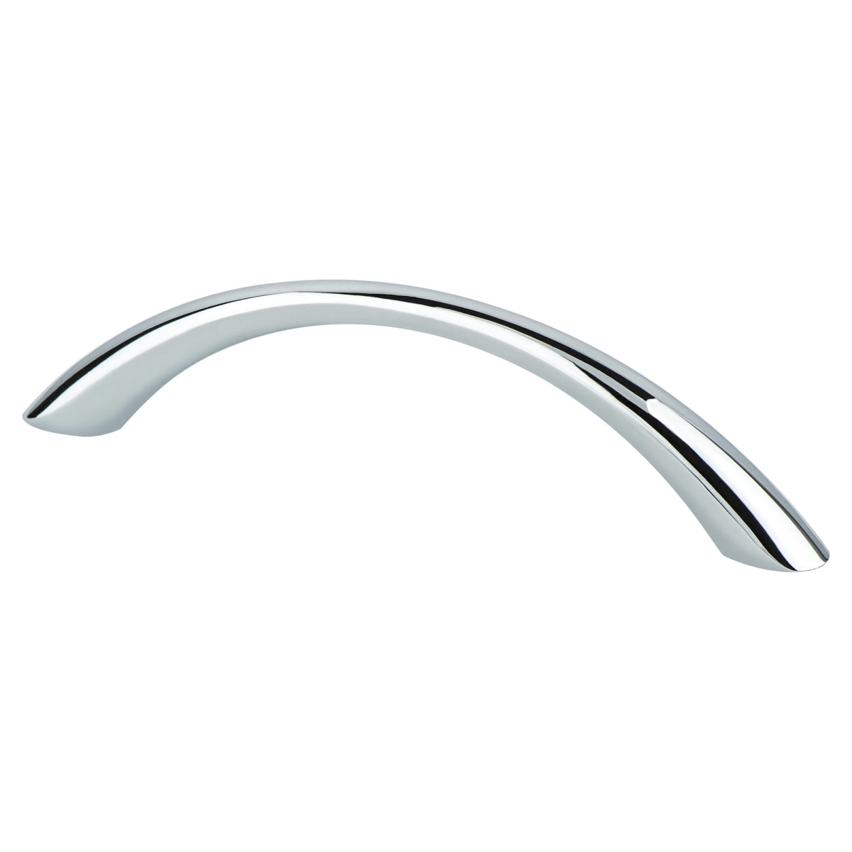 9419-4026-P 96 mm Contemporary Advantage Four CC Tapered Arch Pull, Polished Chrome