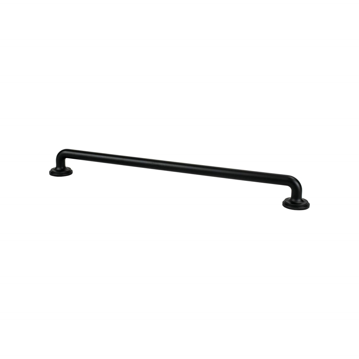 8313-1055-P Folklore 12 in. Center-to-Center Matte Black Appliance Pull