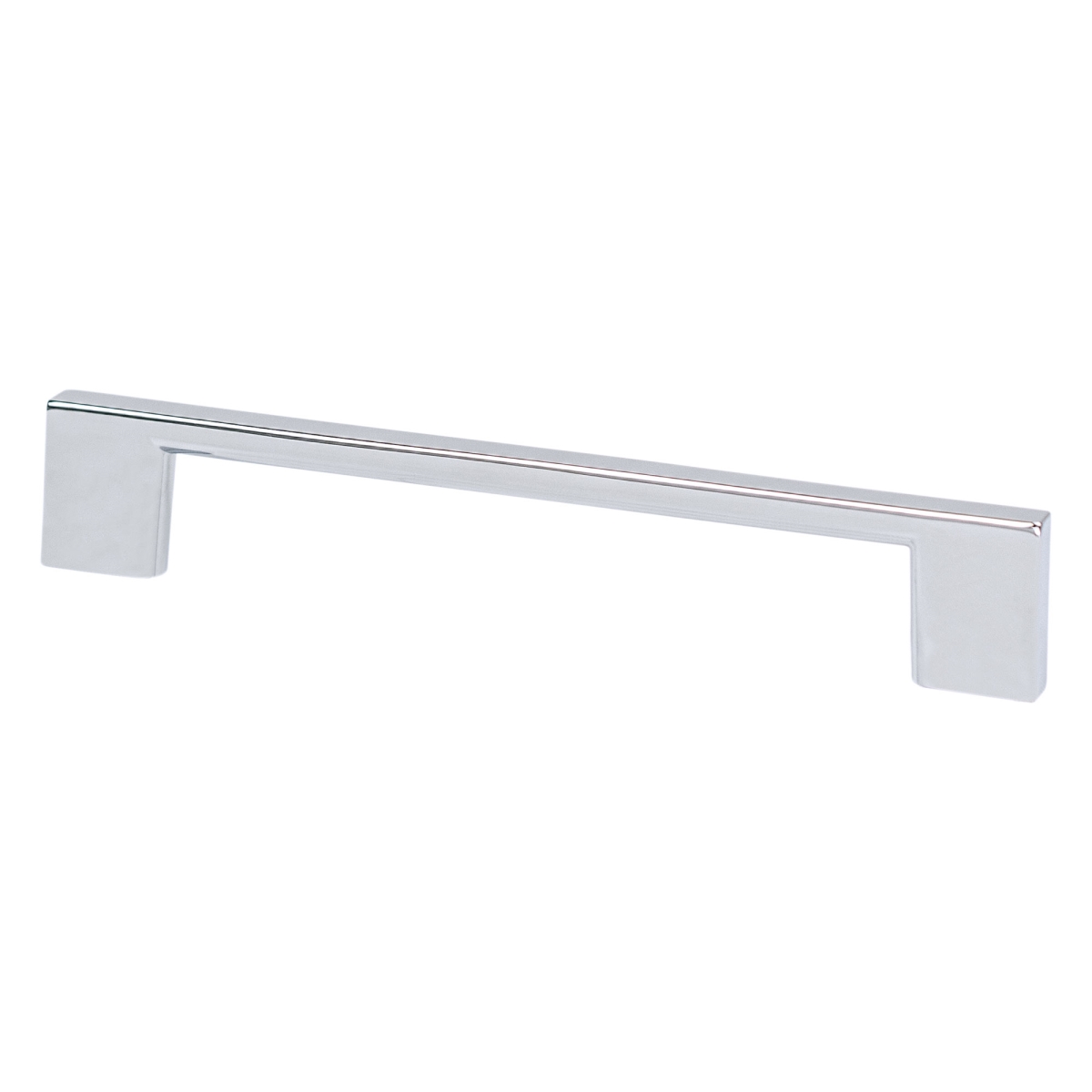 9054-4026-P Transitional Advantage Four 128mm CC Polished Chrome Rectangle Pull