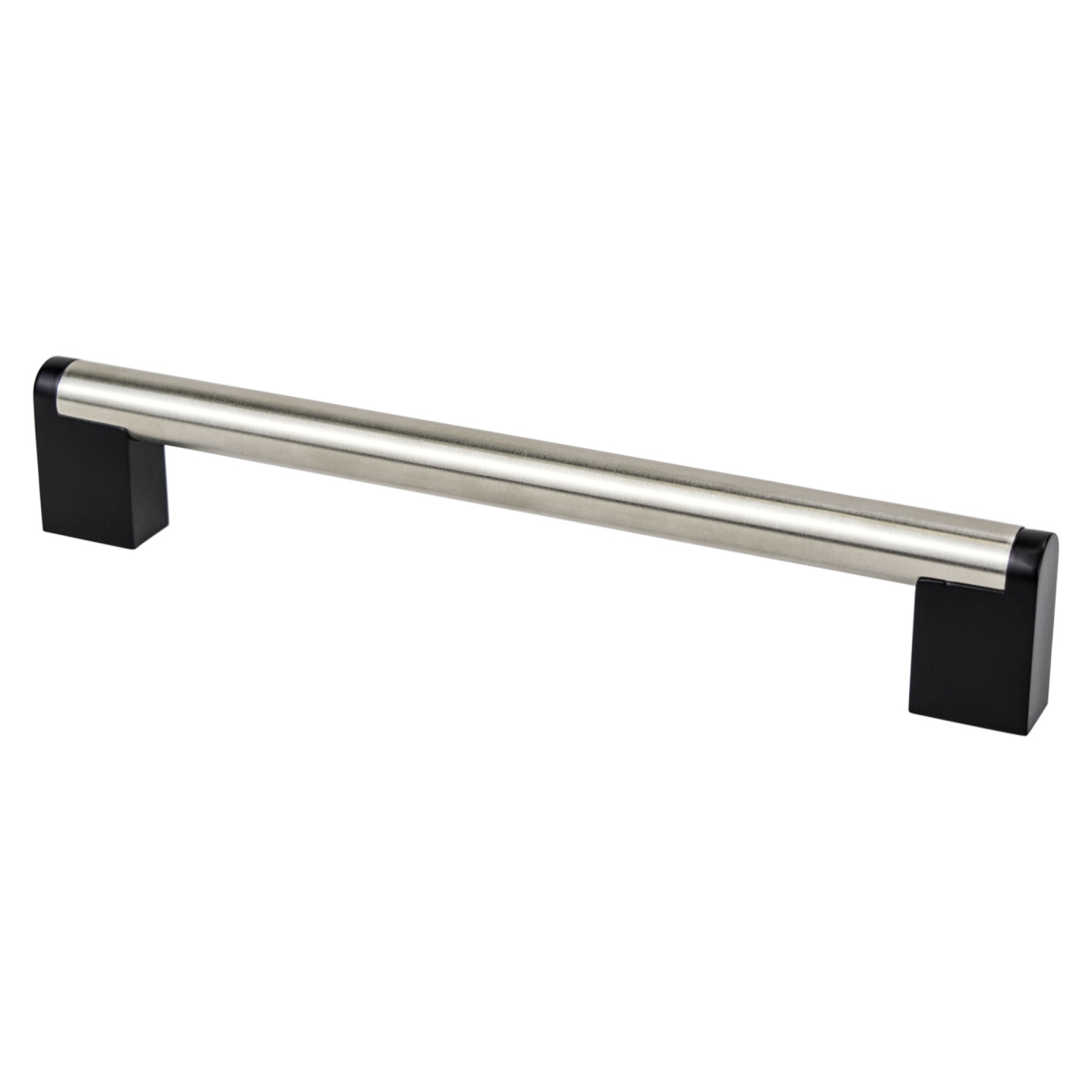 2195-9BPN55-P Studio Remix 192mm CC Brushed Nickel and Matte Black Pull