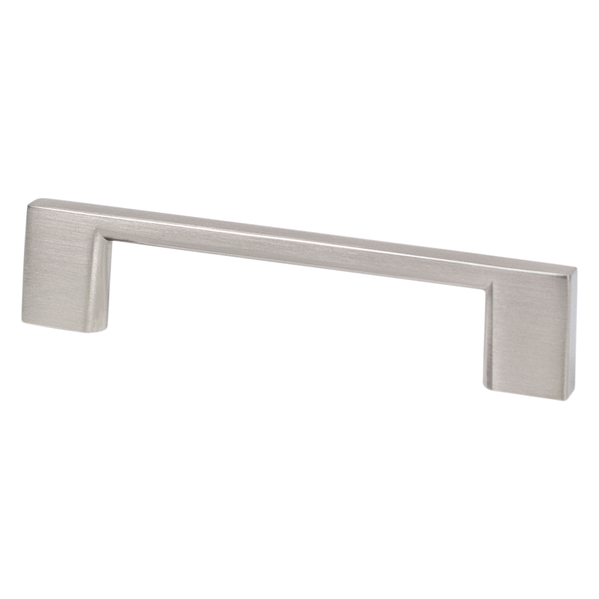 9048-4BPN-P Transitional Advantage Four 96mm CC Brushed Nickel Rectangle Pull