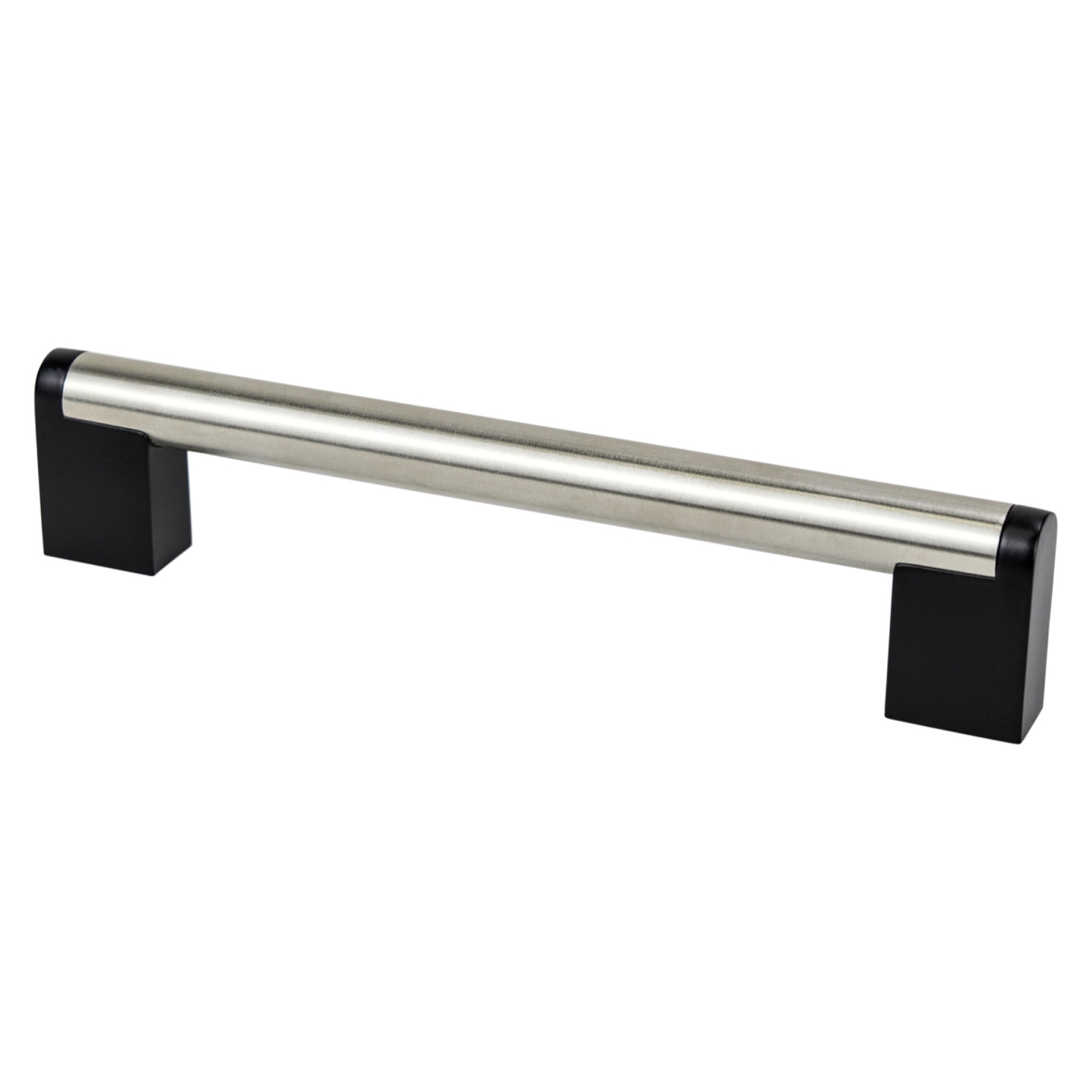 2190-9BPN55-P Studio Remix 160mm CC Brushed Nickel and Matte Black Pull