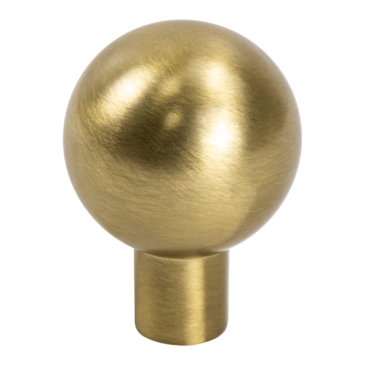 3028-1MDB-P  Knobs Modern Brushed Gold Ball Knob