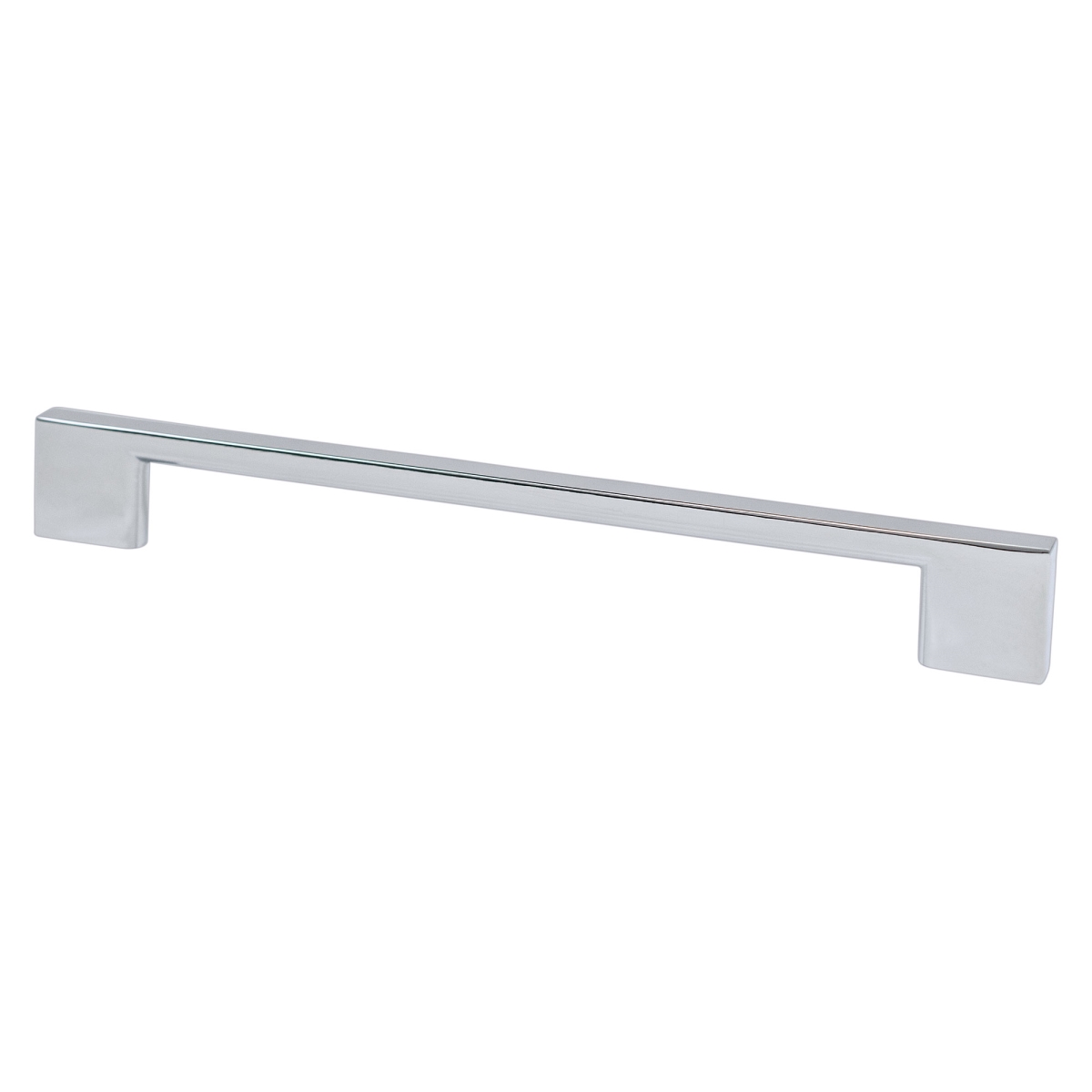9062-4026-P Transitional Advantage Four 192mm CC Polished Chrome Rectangle Pull