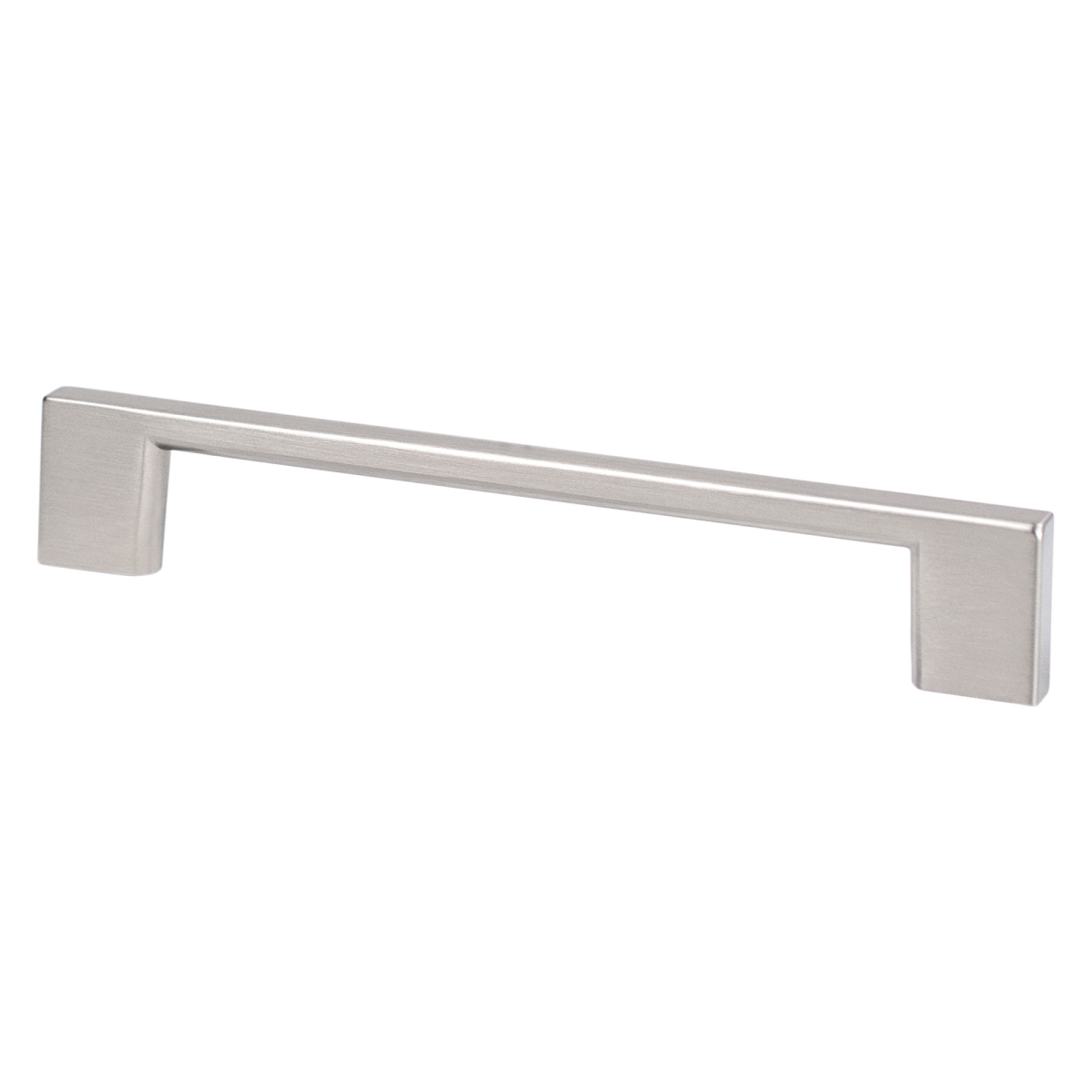 9052-4BPN-P Transitional Advantage Four 128mm CC Brushed Nickel Rectangle Pull