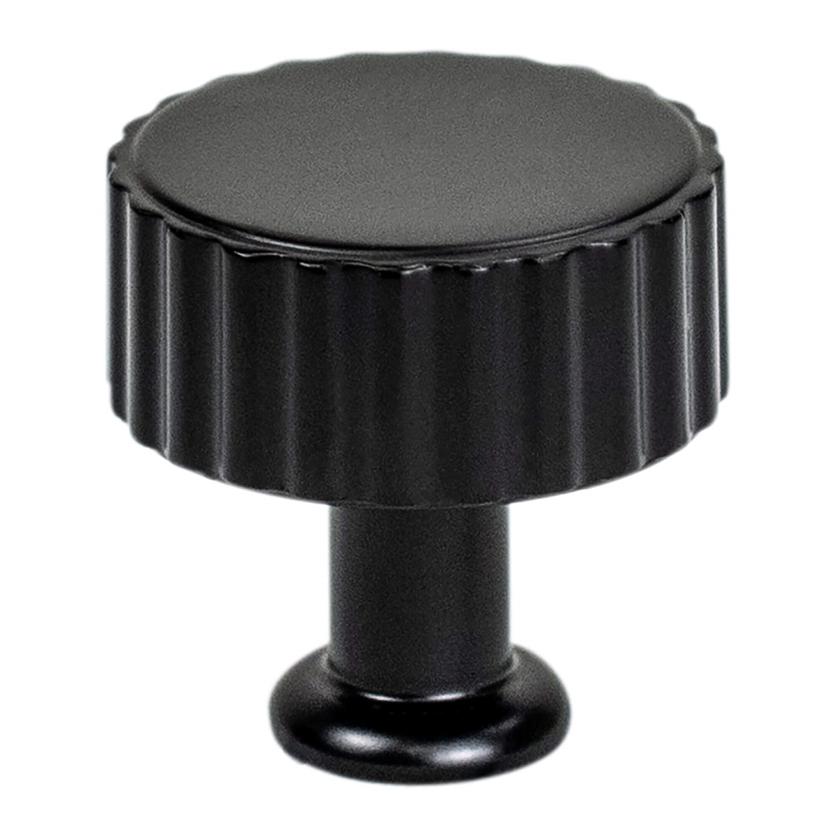2883-1055-P Cannelee Matte Black Knob