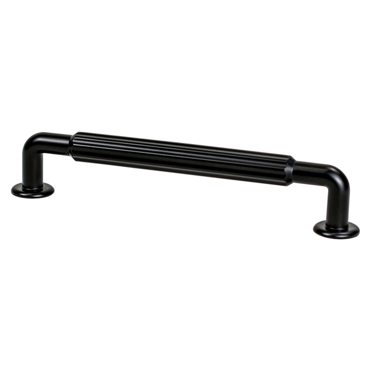 2892-1055-P Cannelee 160mm CC Matte Black Pull