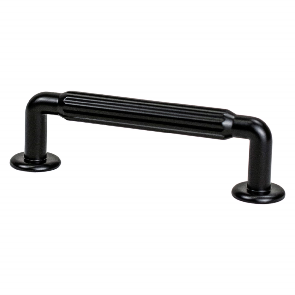 2886-1055-P Cannelee 96mm CC Matte Black Pull
