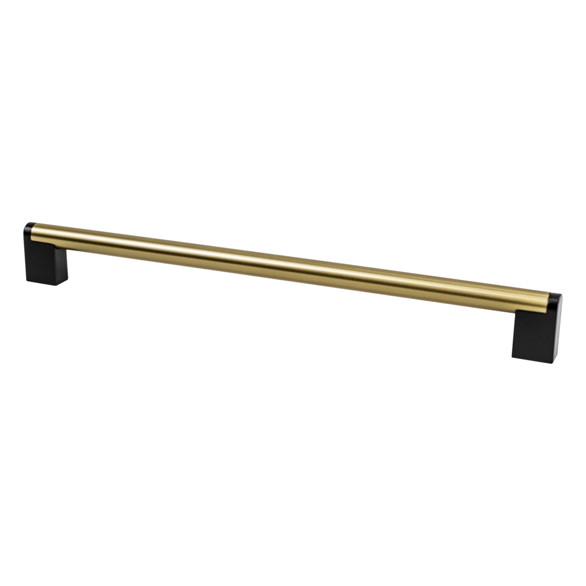 2201-9MDB55-P Studio Remix 12 inch CC Modern Brushed Gold and Matte Black Appliance Pull