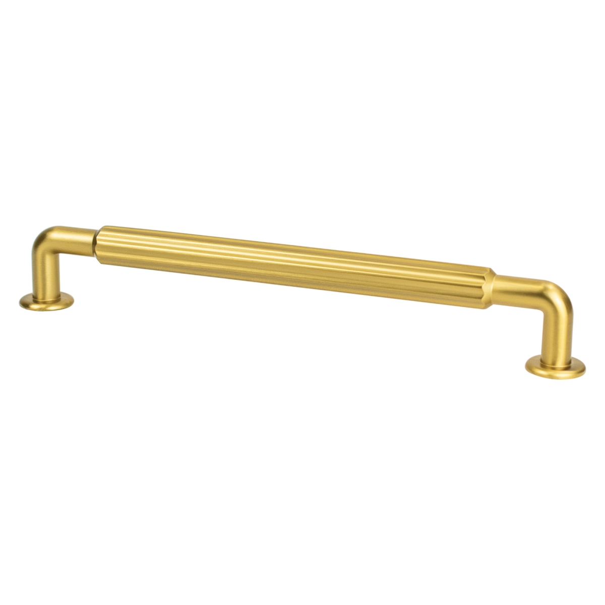 2896-1MDB-P Cannelee 224mm CC Modern Brushed Gold Pull