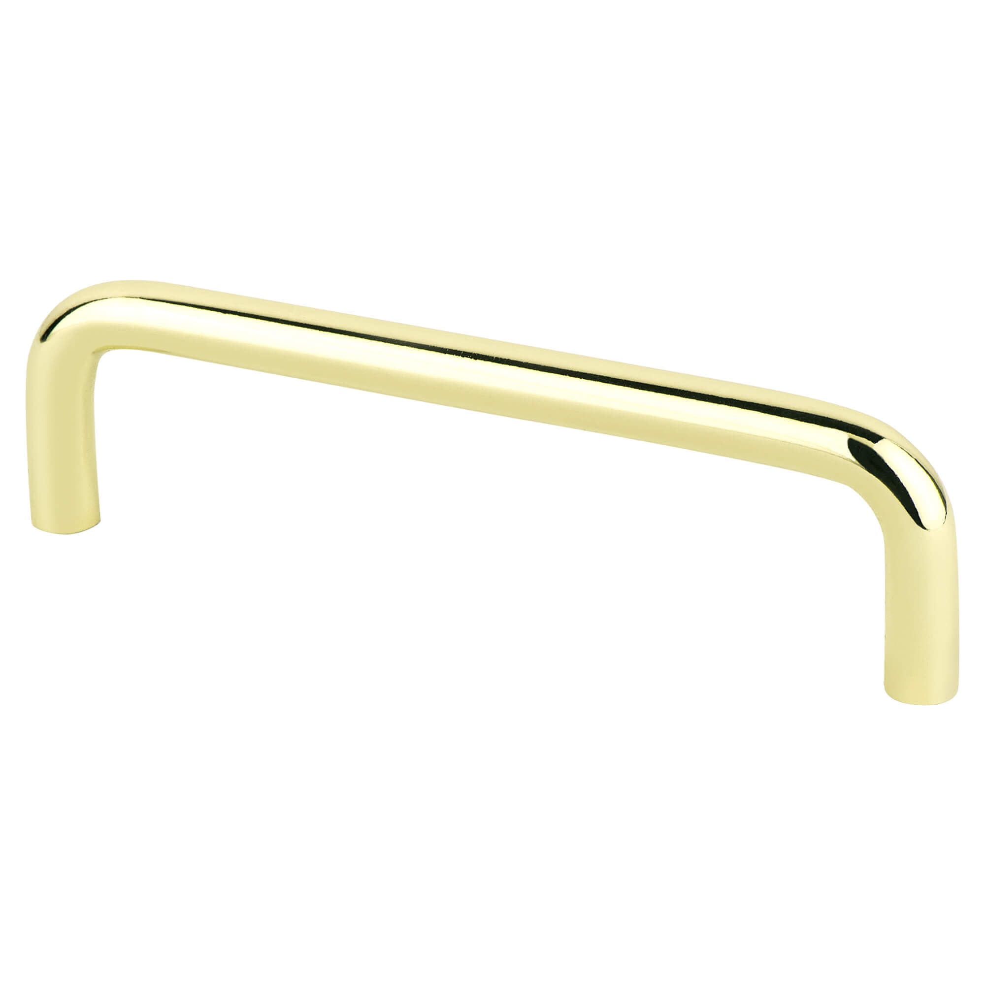 4 in. CC Zurich Wire Pull with Polished Brass