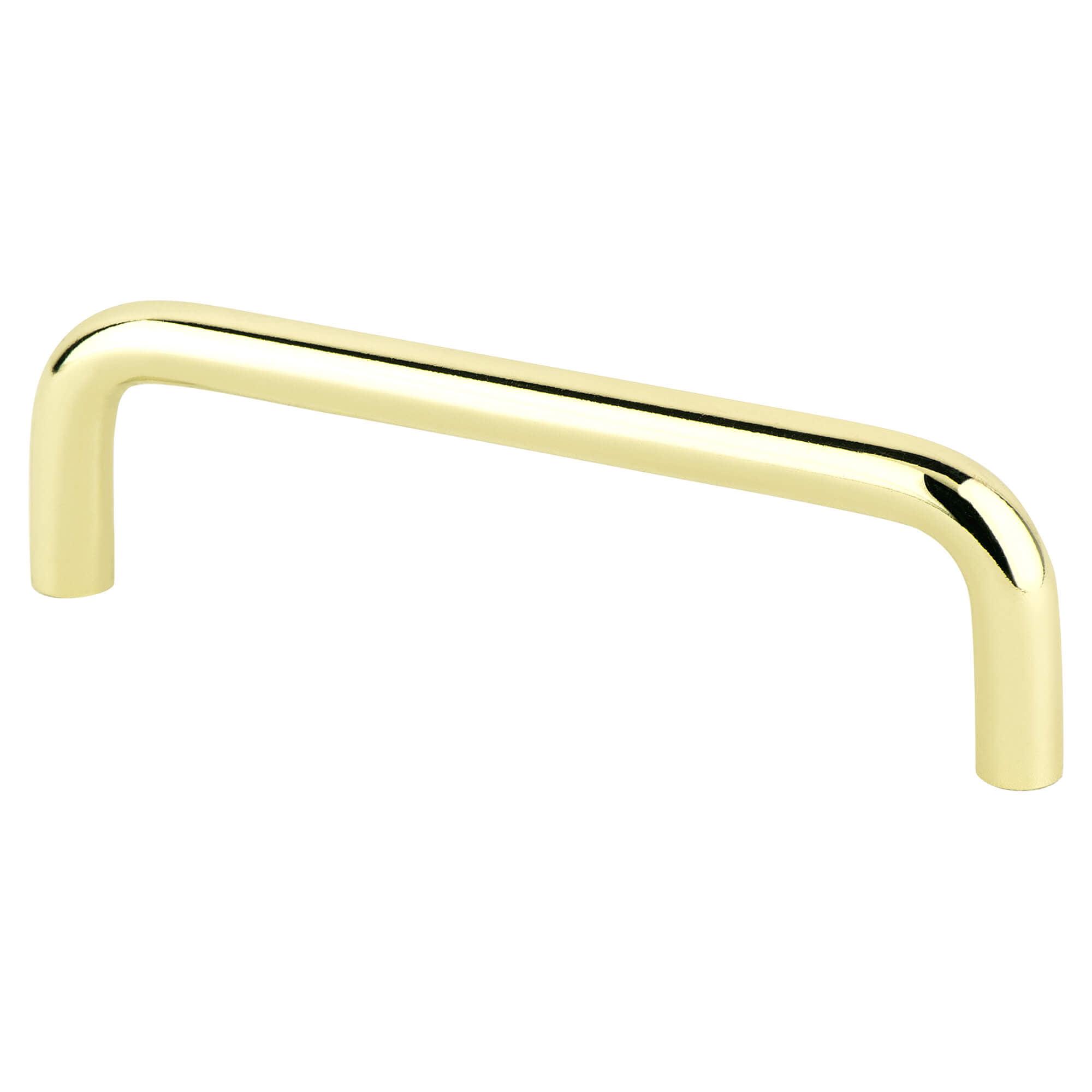 6151-203-P 96 mm CC Zurich Wire Pull with Polished Brass