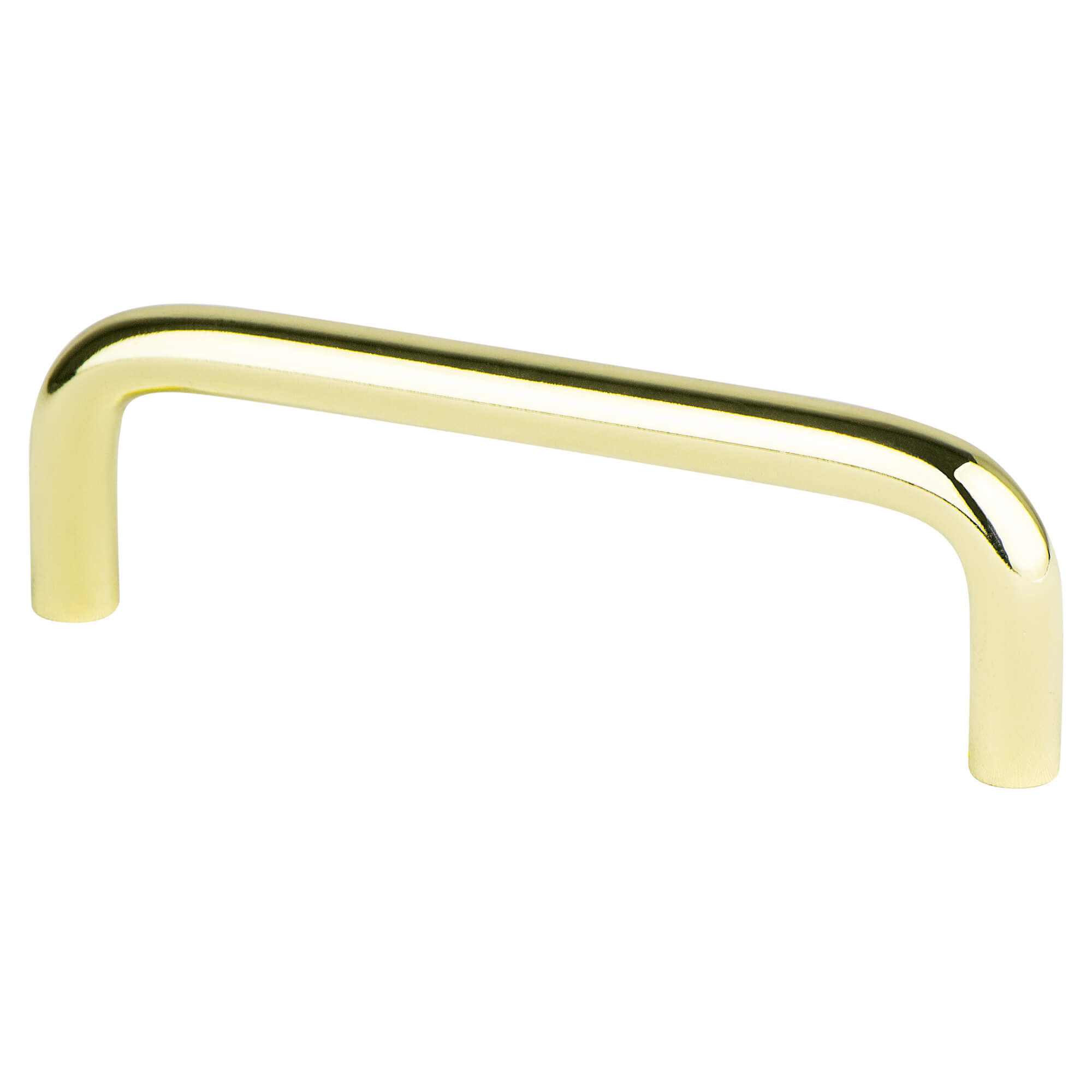 6152-203-P 3.5 x 3.812 in. CC Zurich Wire Pull with Polished Brass