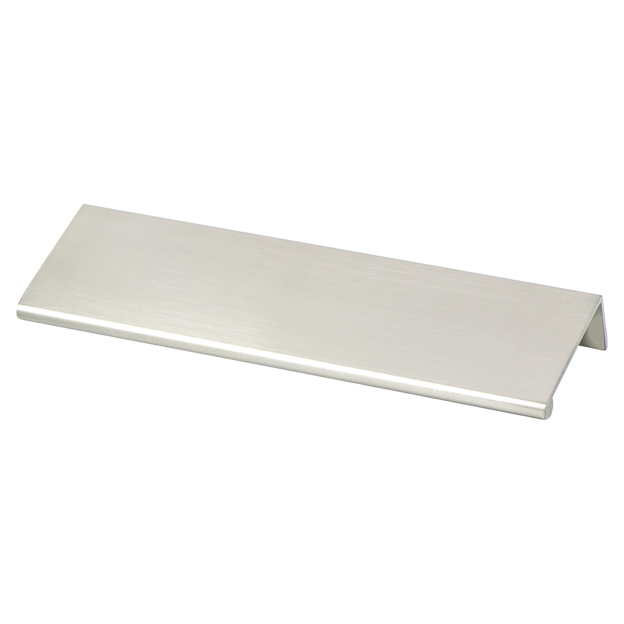 6 in. Bravo Finger Pull with Long Brushed Nickel
