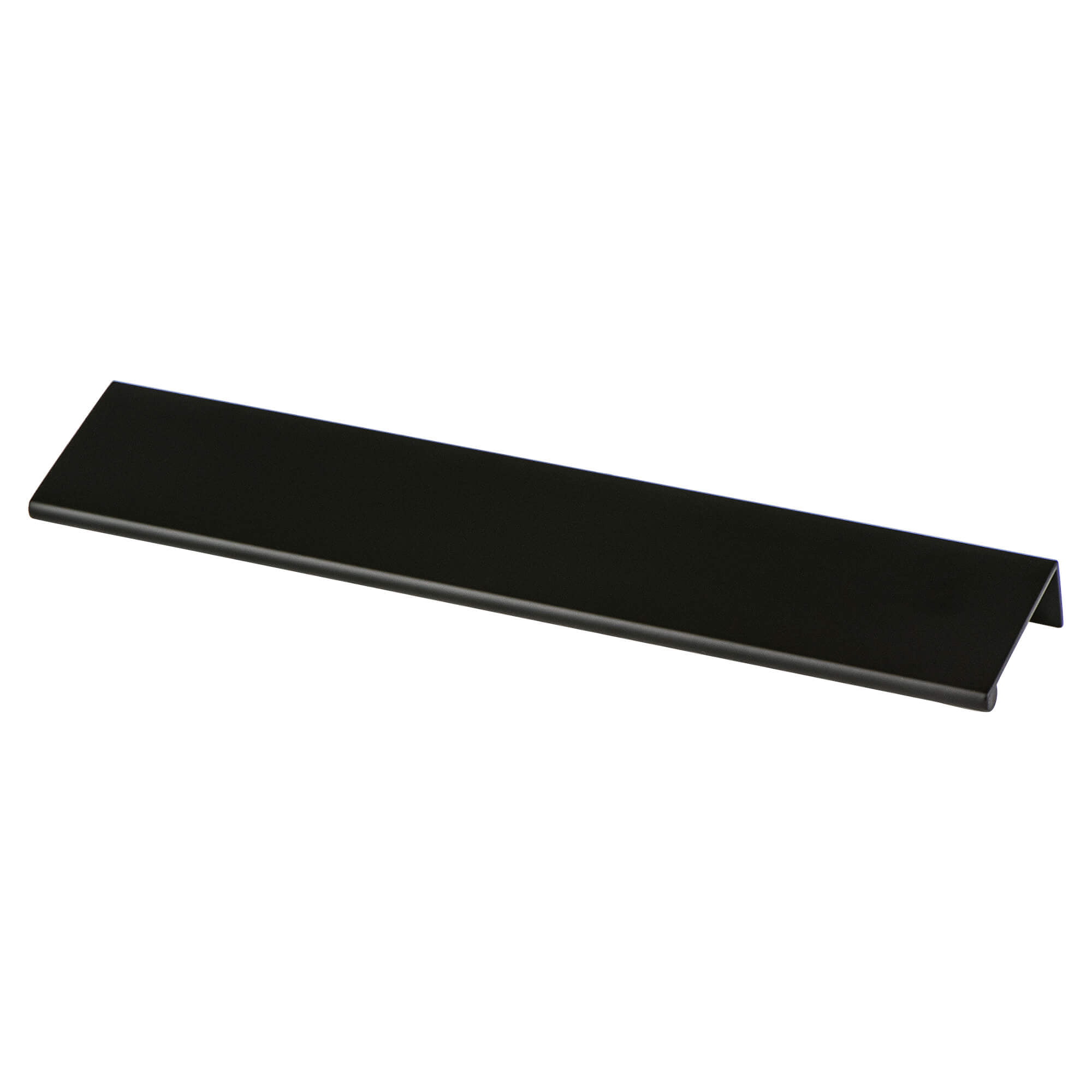 9.625 in. Bravo Finger Pull with Long Satin Black