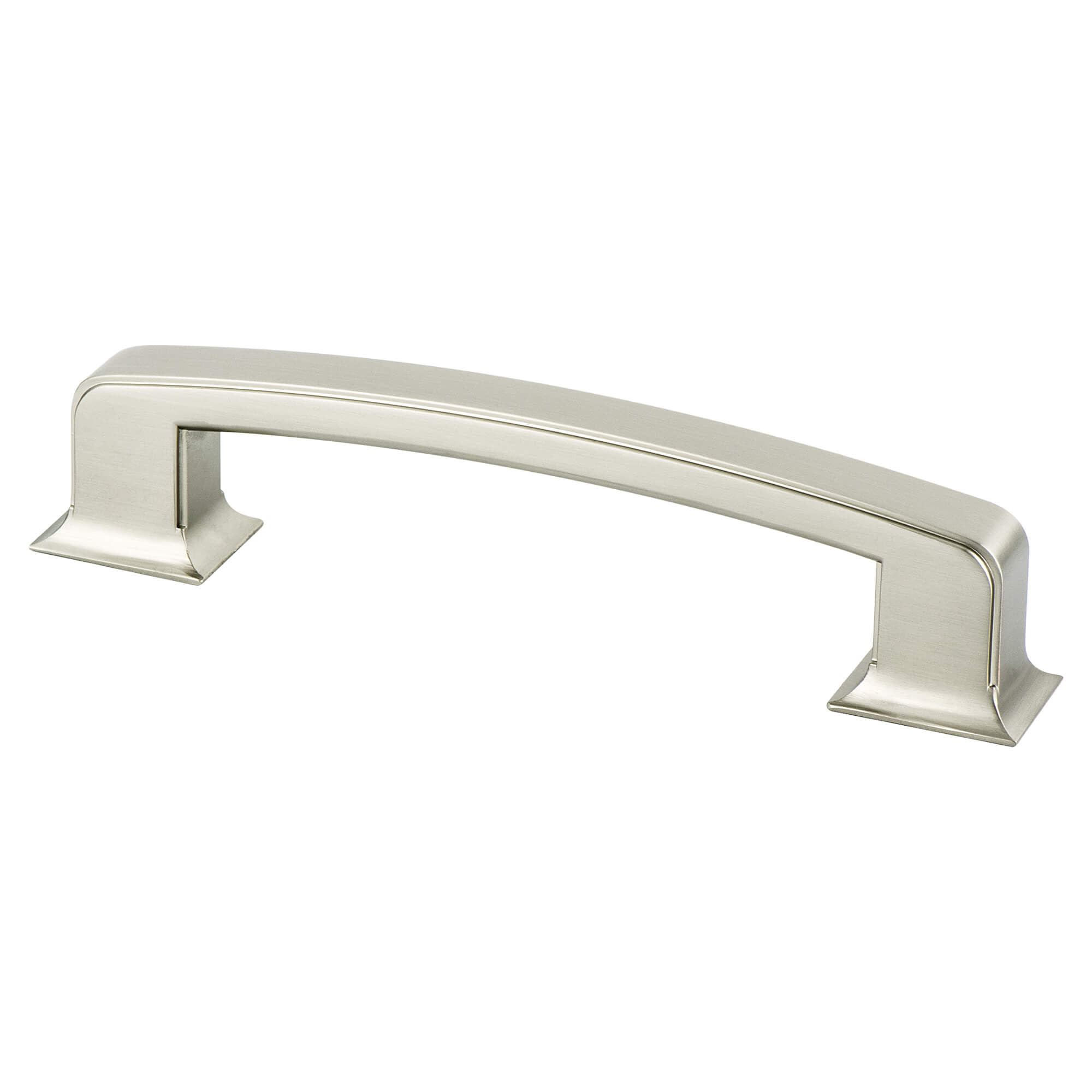 6 in. CC Hearthstone Pull with Brushed Nickel