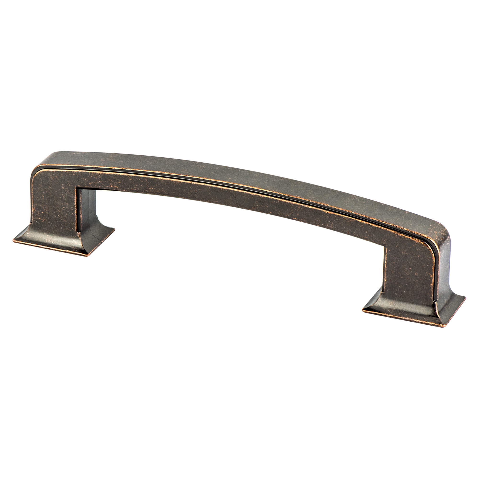 4079-1WVB-P 6 in. CC Hearthstone Pull with Weathered Verona Bronze