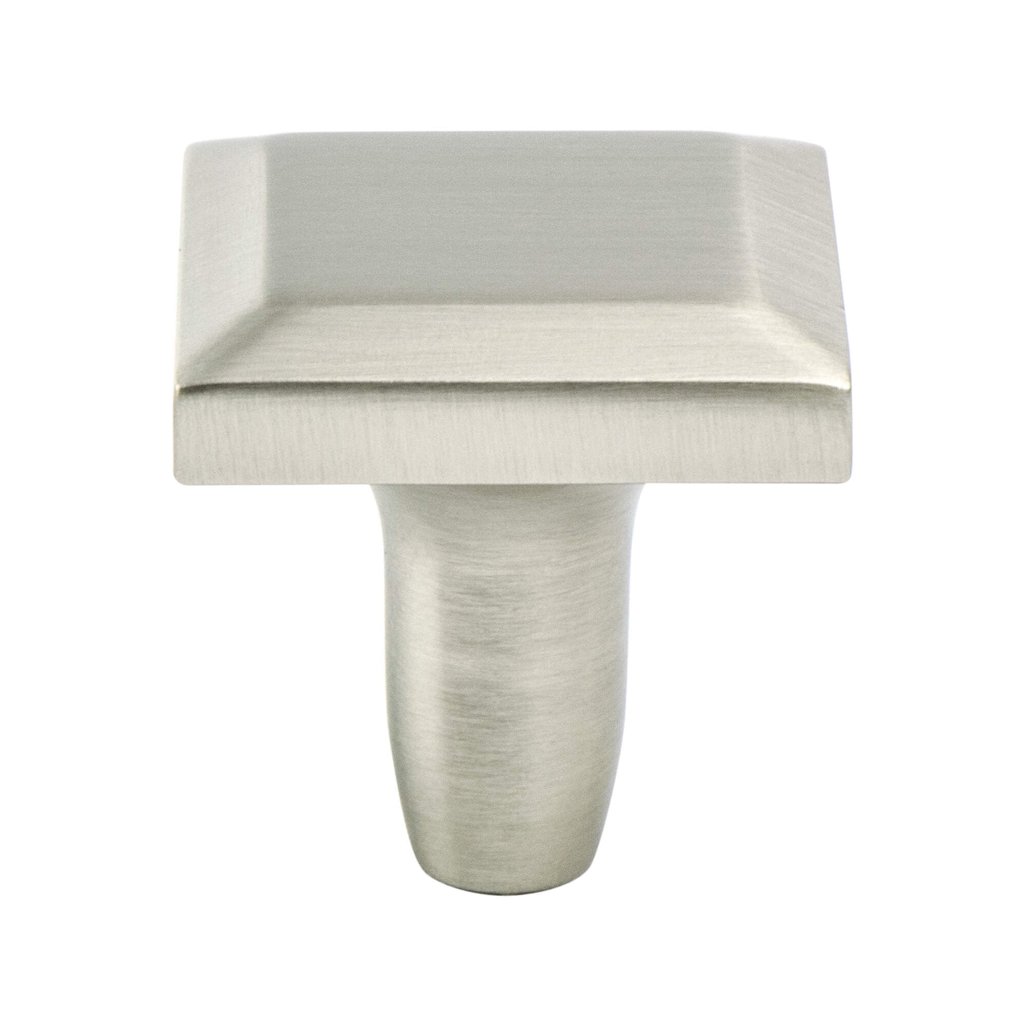Metro Knob with Brushed Nickel