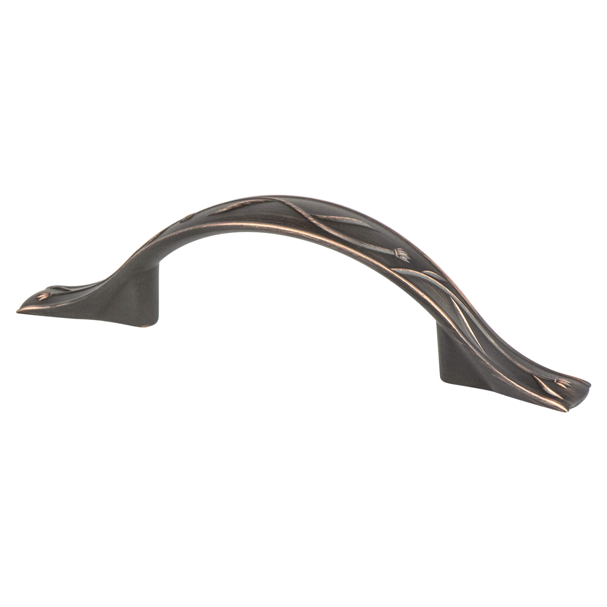 3 x 3.5 in. CC Art Nouveau Pull with Verona Bronze