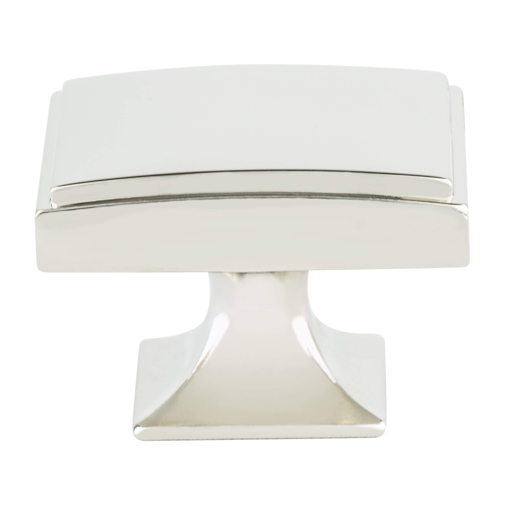 4142-1014-P 1.562 in. Designers Group 10 Knob with Long Polished Nickel