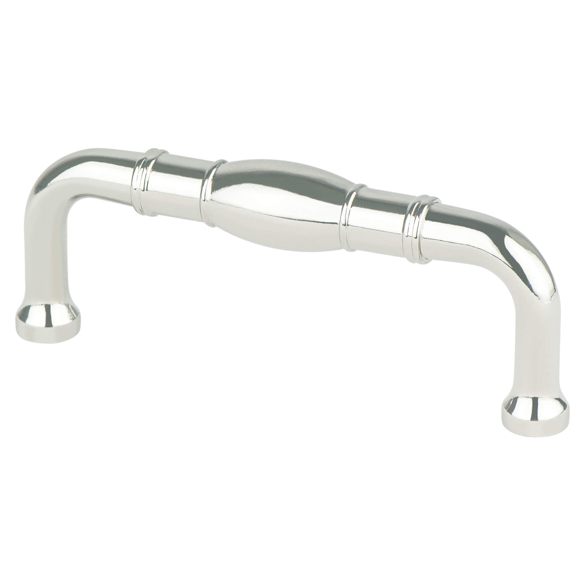 4148-1014-P 3 in. CC Designers Group 10 Pull with Polished Nickel