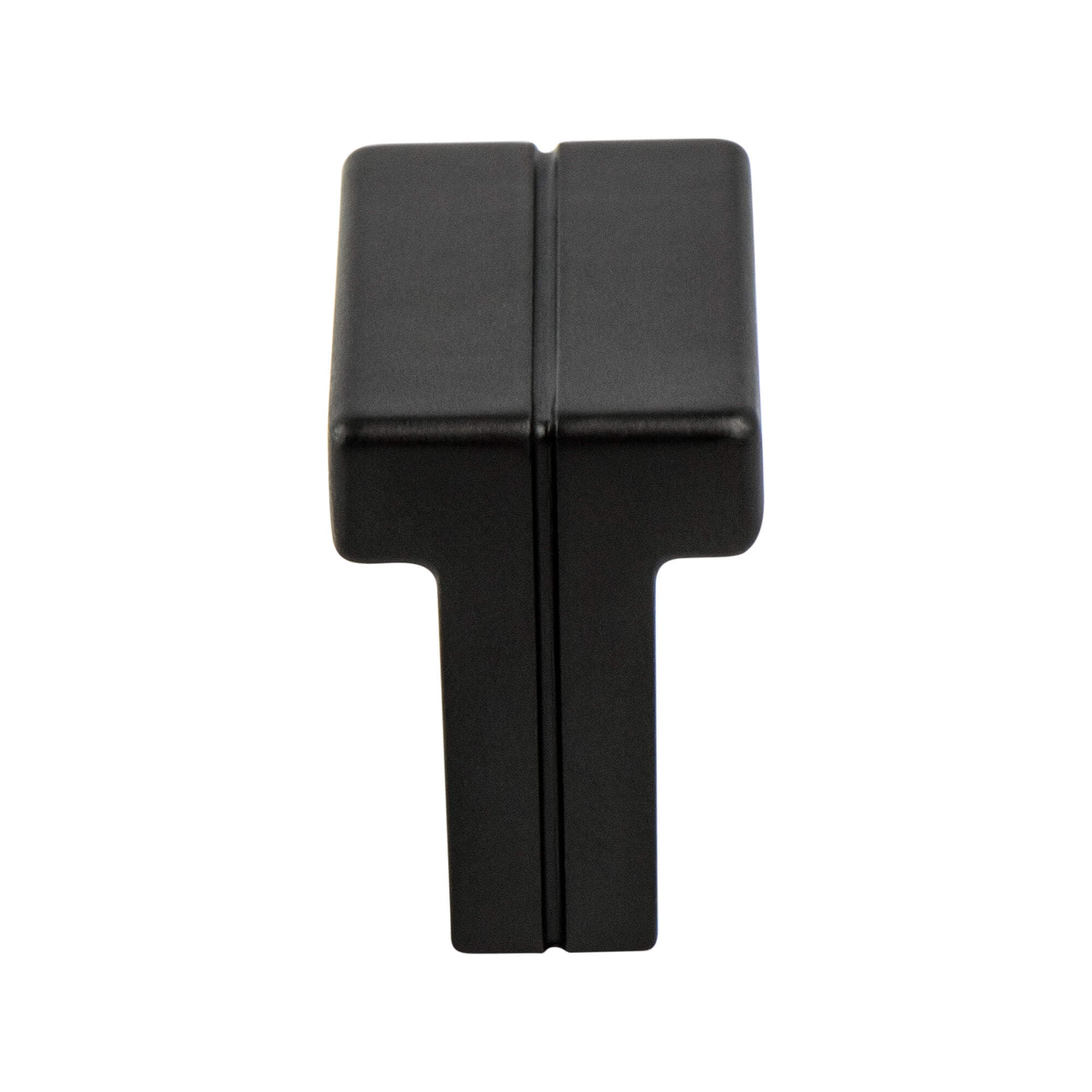 1.375 in. Skyline Knob with Long Matte Black
