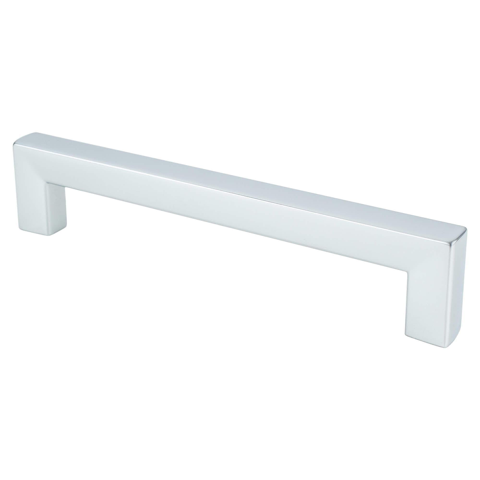 9285-1026-C 128 mm CC Square Pull with Polished Chrome
