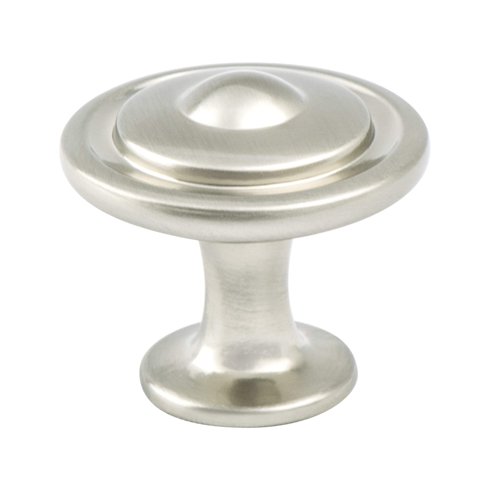 1.25 in. dia. Advantage Plus 5 Knob with Brushed Nickel