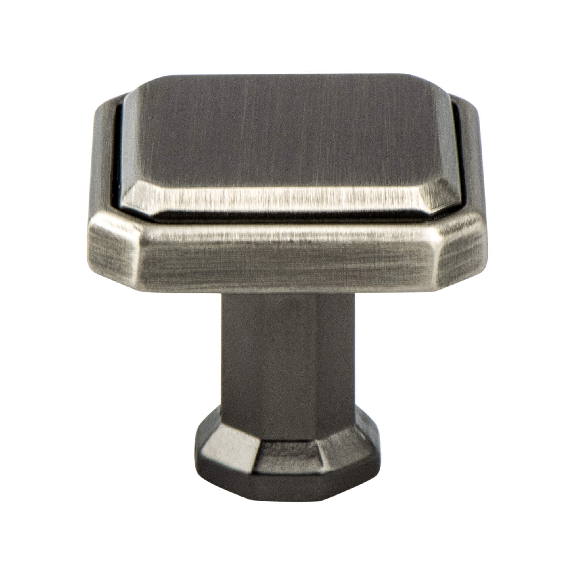 1.187 in. dia. Harmony Knob with Vintage Nickel