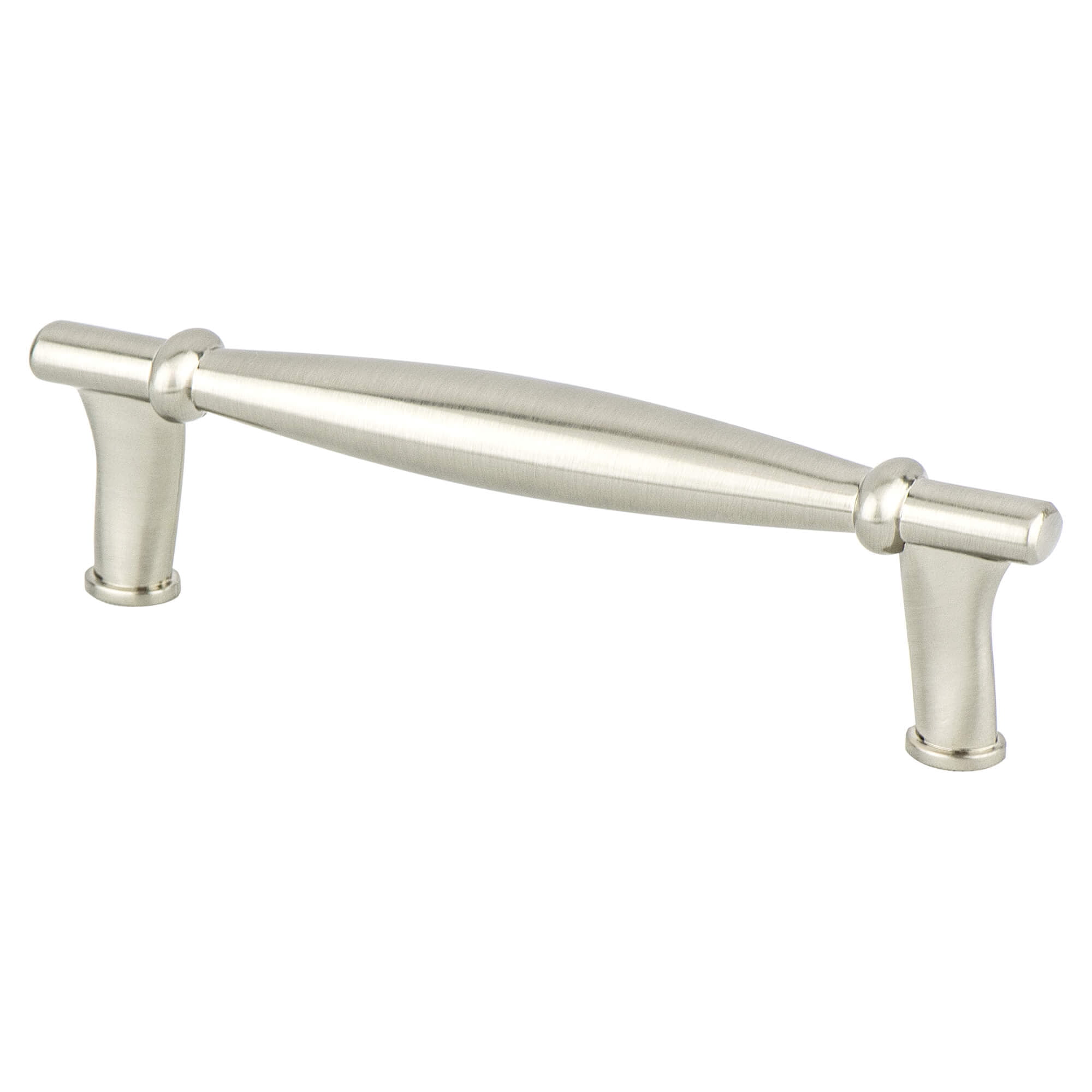 4056-1BPN-P 96 mm CC Dierdra Pull with Brushed Nickel