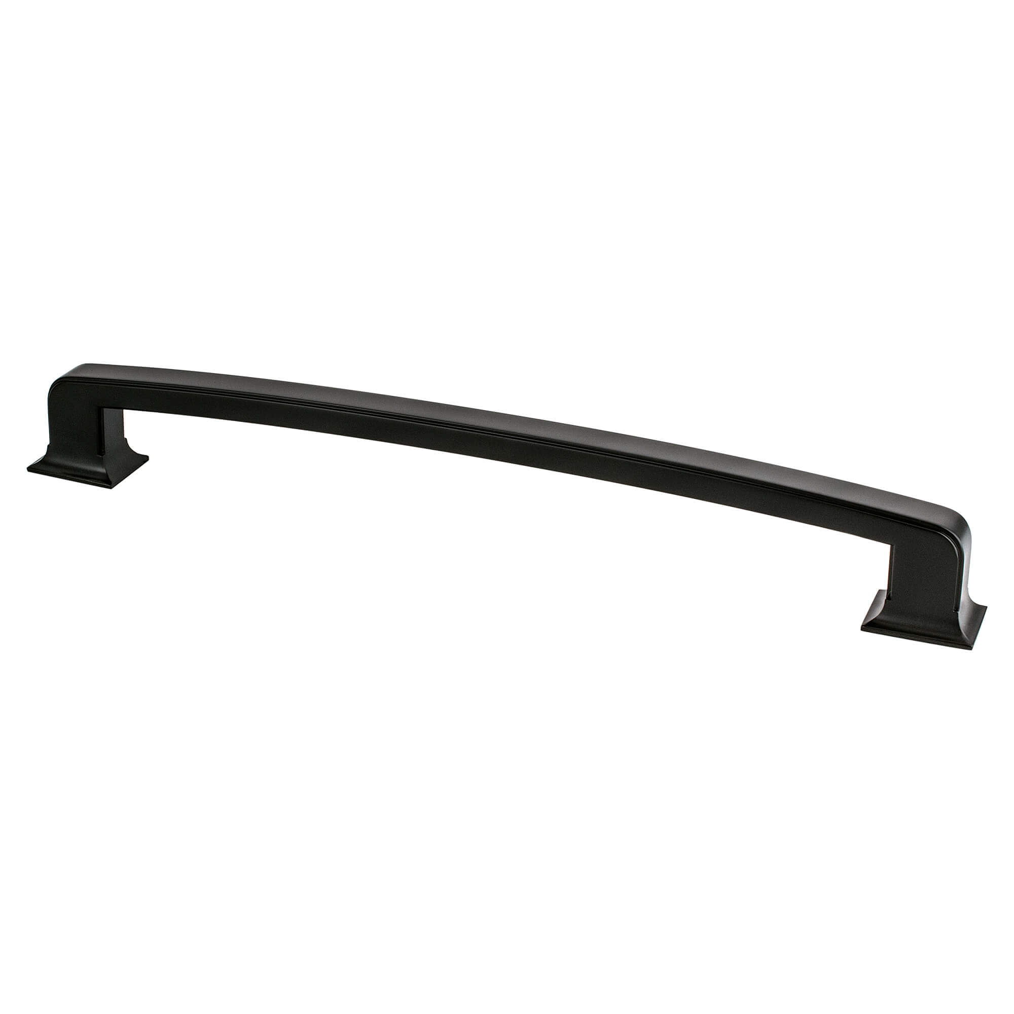 12 in. CC Hearthstone Appliance Pull with Matte Black