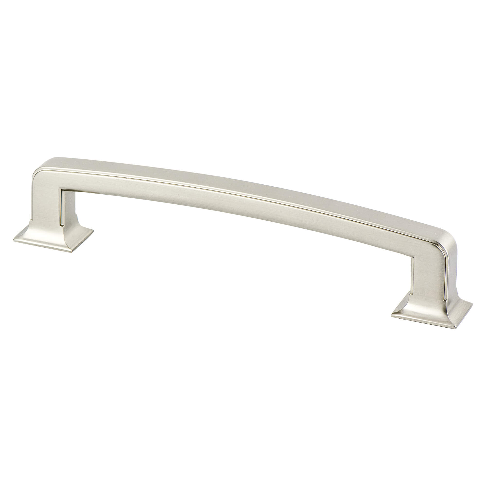 160 mm CC Hearthstone Pull with Brushed Nickel
