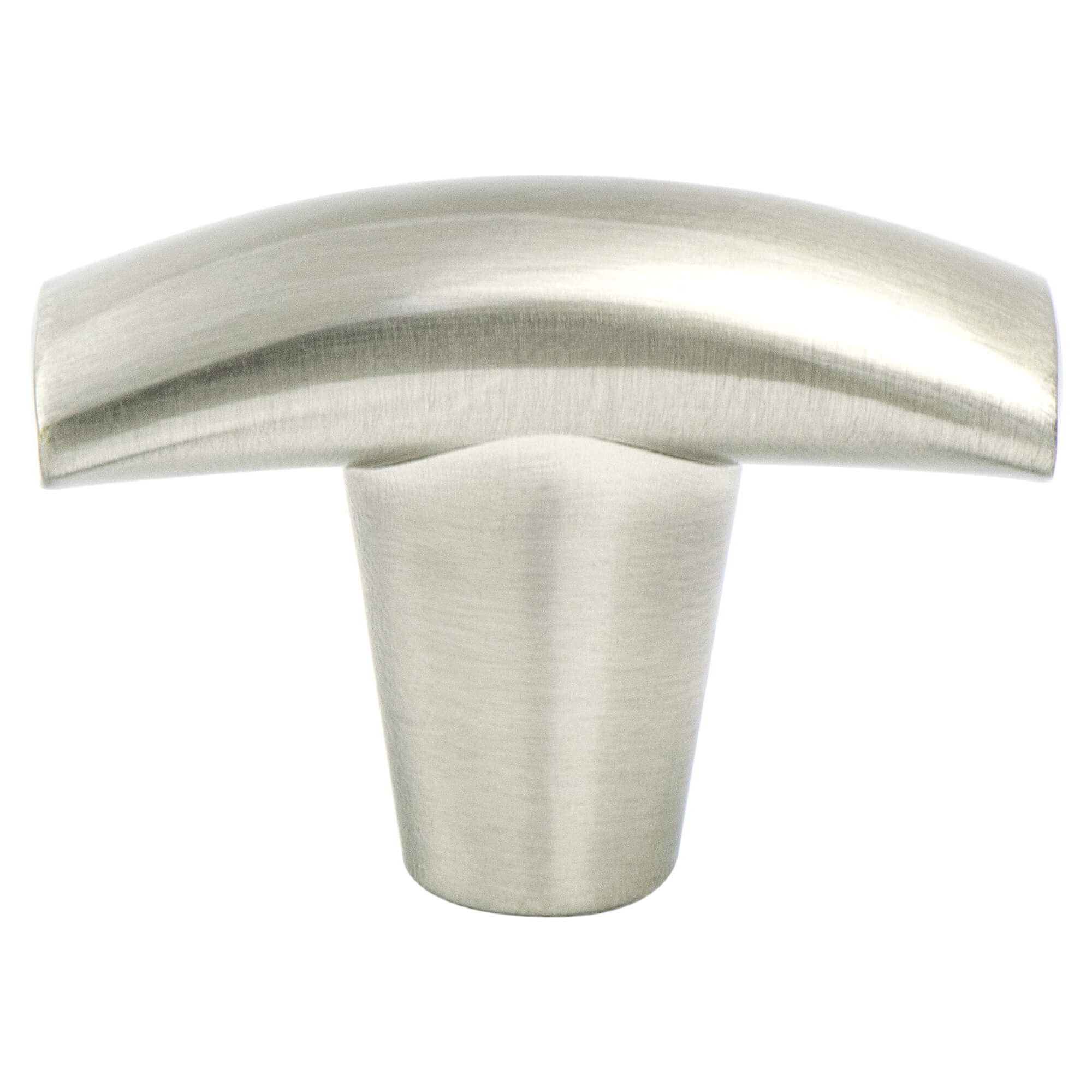 Meadow Knob with Long Brushed Nickel